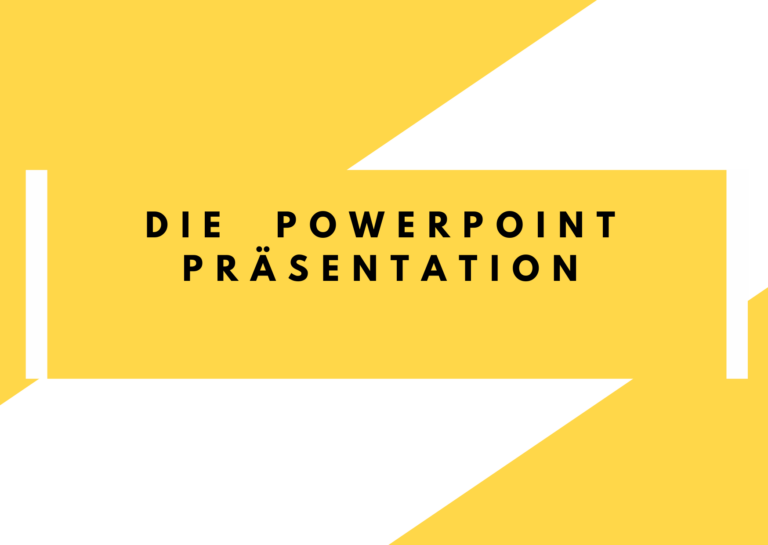 Erstellung einer Powerpoint Präsentation im Studium